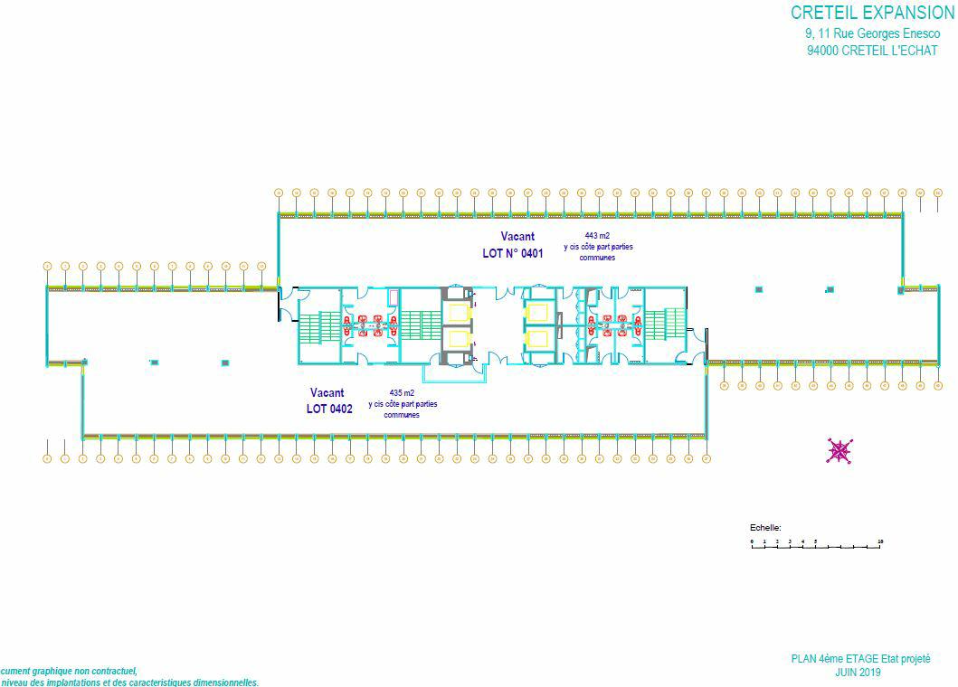 Bureau Créteil 2419m² Location bureau Créteil Val-de-Marne OLBUR2106807 1